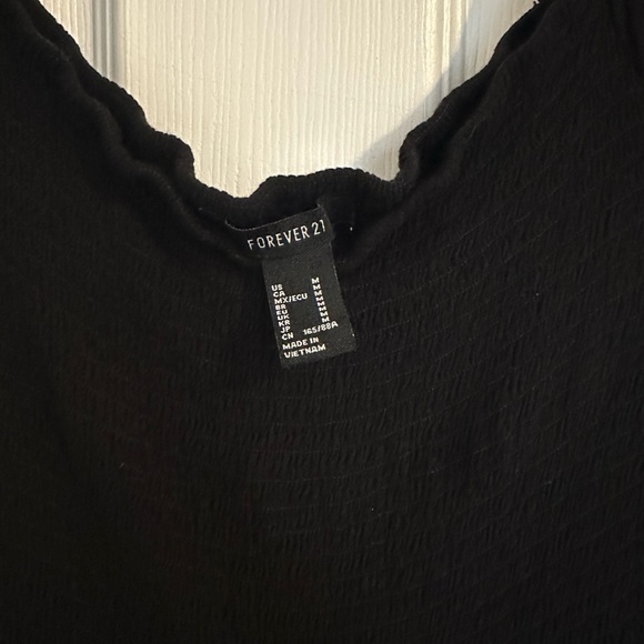 Black Ribbed Romper - Picture 3 of 3